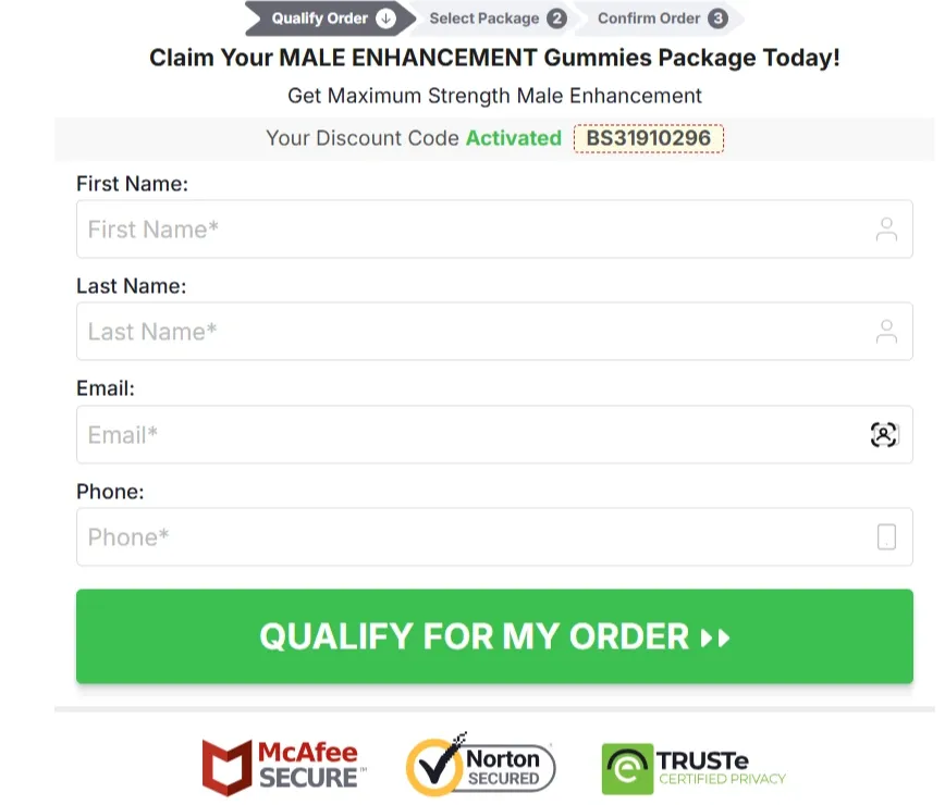 RagnarX Gummies Australia Order Page